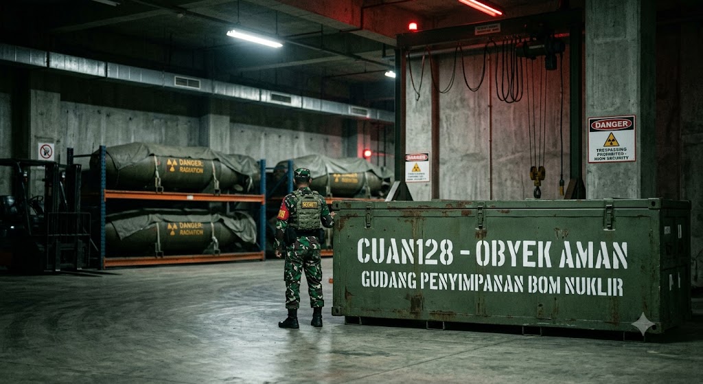 CUAN128 Gudang Bom Nuklir: Analisis Penggunaan Istilah Hiperbola dalam Branding Digital