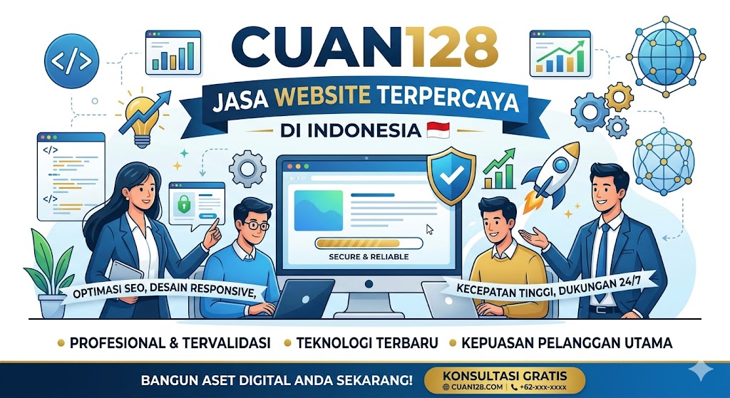 CUAN128: Jasa Website Terpercaya di Indonesia untuk Transformasi Digital Bisnis Anda